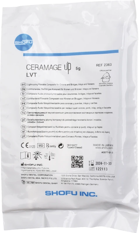 CERAMAGE UP Spritze 5 g Komposit translucent LVT