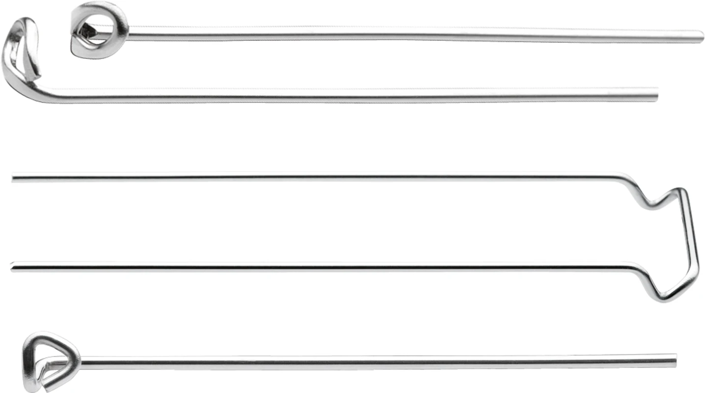 Dreiecksklammern Packung 100 Dreiecksklammern, Ø 0,7 mm
