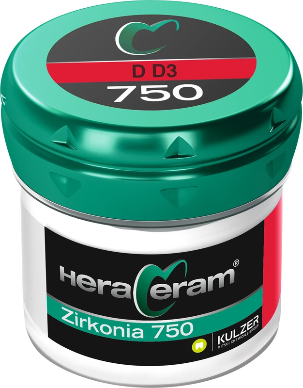 HeraCeram® Zirkonia 750 Dose 20 g dentin D3