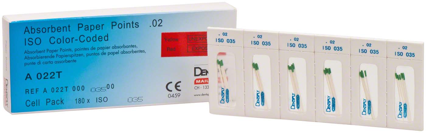 Papierspitzen steril Dentsply Sirona
