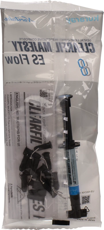 CLEARFIL MAJESTY™ ES Flow Packung 2,7 g Spritze low A1, 15 Applikationsspitzen