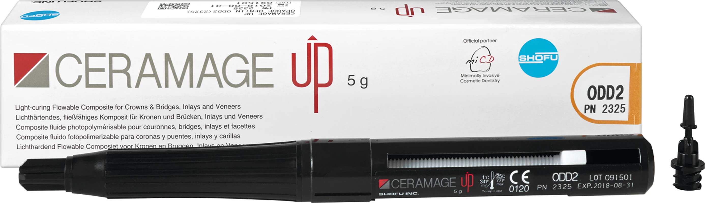 CERAMAGE UP Spritze 5 g Komposit opaque dentin D2