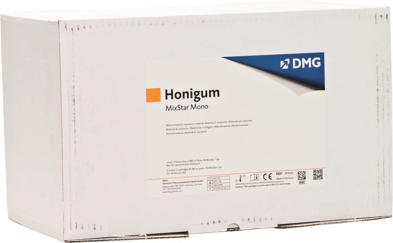 Honigum Mono Vorteilspackung 5 x 380 ml Doppelkartusche, Zubehör