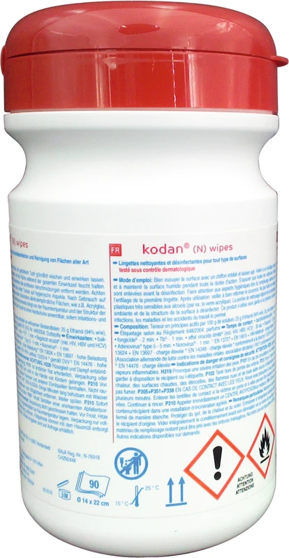 kodan® (N) wipes Dose 90 Stück