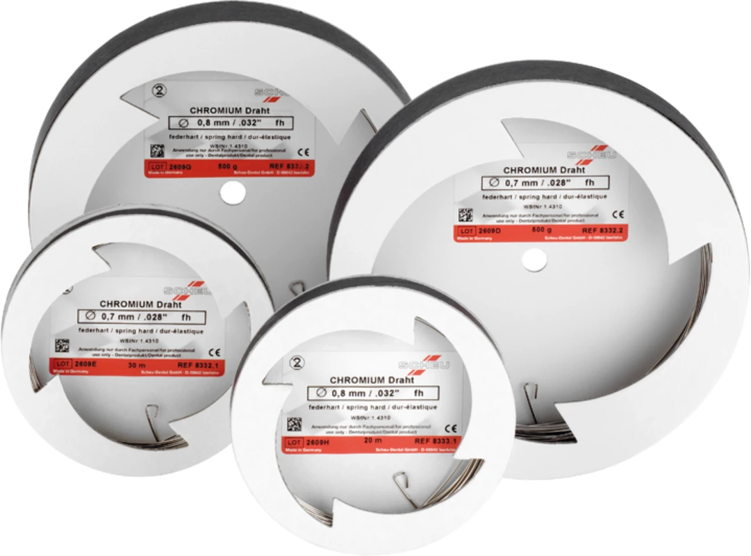 CHROMIUM Spulendraht SCHEU-DENTAL