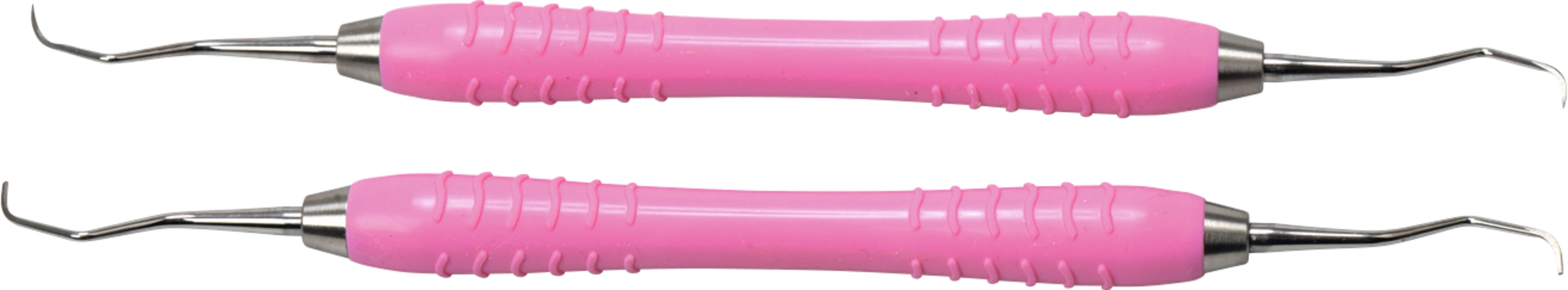 Prophylaxe-SET Colori Silikon Set 2 Instrumente, Just Pink