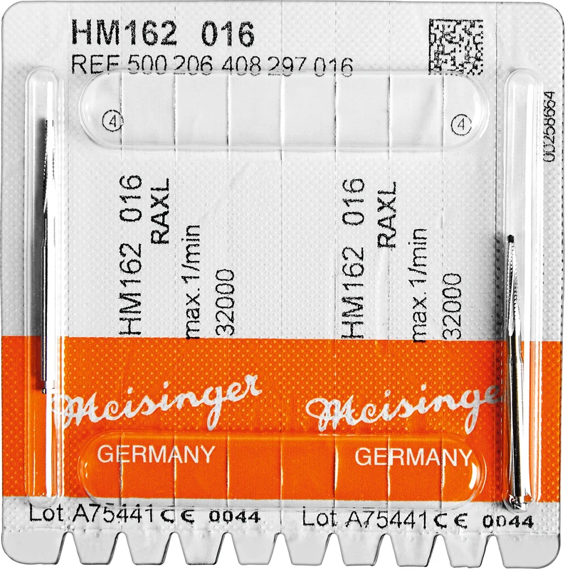 Chirurgie Fräser HM 162 Packung 2 Stück RA XL, Figur 408, 11 mm, ISO 016