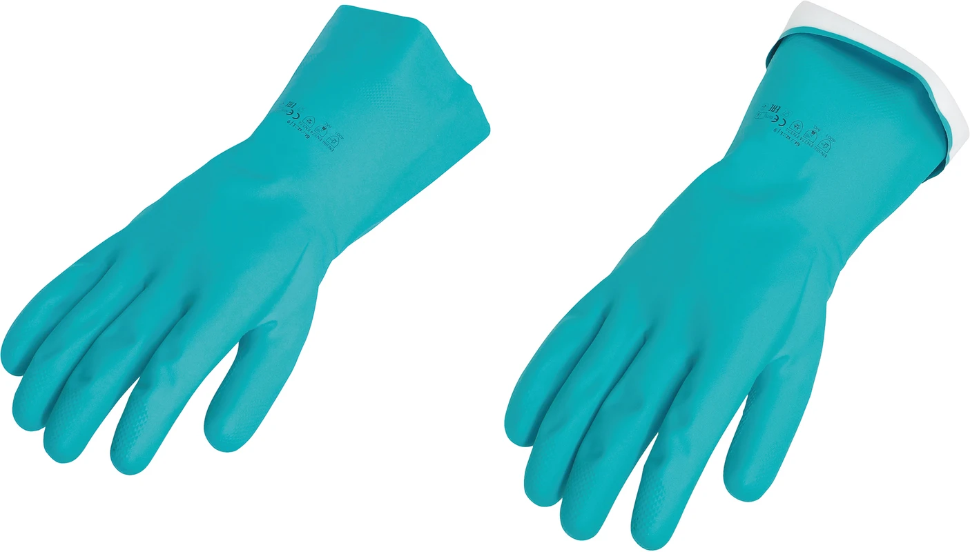 Omni Chemikalienschutzhandschuhe Packung 1 Paar grün, Größe 10