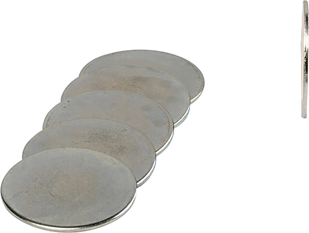 Haftscheiben Packung 100 Stück, Edelstahl Ø 35 x 1,5 mm