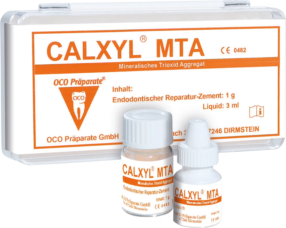 CALXYL® Packung MTA 3 ml Flüssigkeit, 1 g Pulver