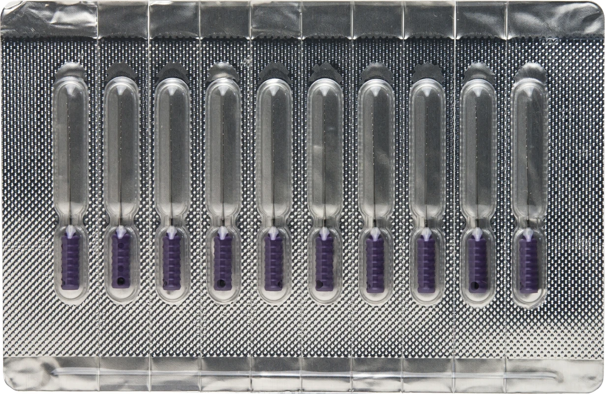Nervextraktoren Packung 10 Stück 21 mm ISO 020