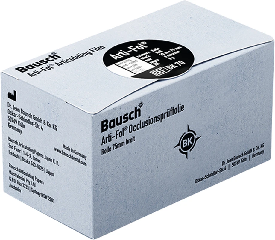 Arti-Fol® 8 µ Packung 20 m einseitig, 75 mm breit, schwarz