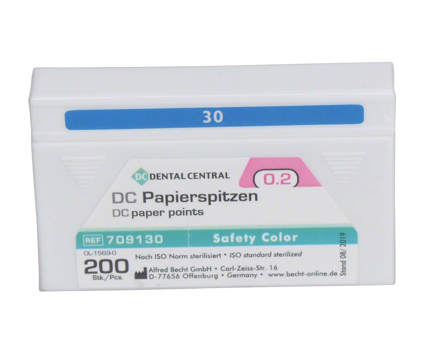 DC Papierspitzen Color DC Dental Central