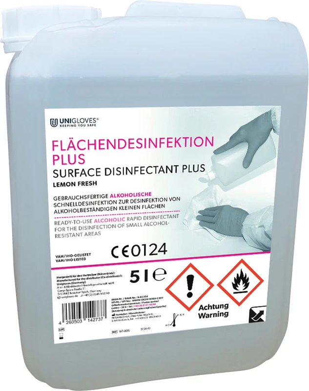 UNIGLOVES Flächendesinfektion PLUS Unigloves