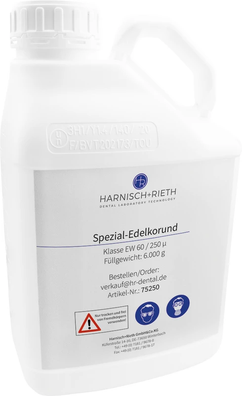 Spezial Edelkorund EW60 Flasche 6 kg 250 µm