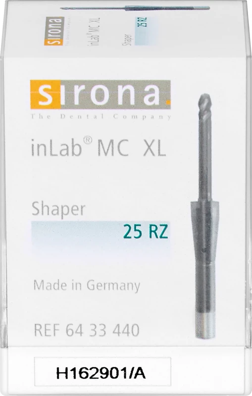CEREC® und inLab Schleifer und Fräser Packung 3 Stück Shaper 25 RZ