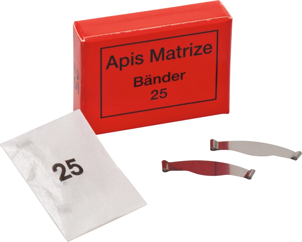 Matrizenbänder Packung 6 Stück 25 mm