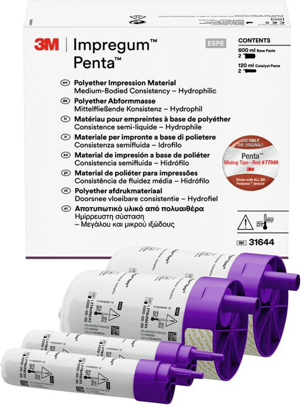 Impregum™ Penta™ Refill Packung 2 x 300 ml Basispaste, 2 x 60 ml Katalysator