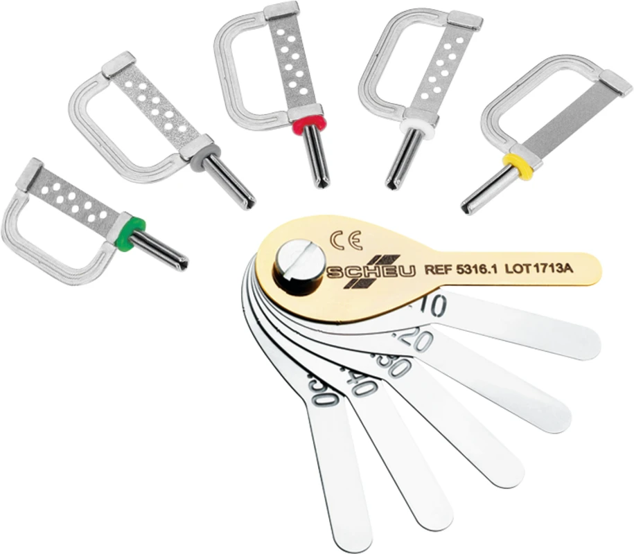 CA® Stripping Tools Stück grau, 60 µm, beidseitig diamantiert