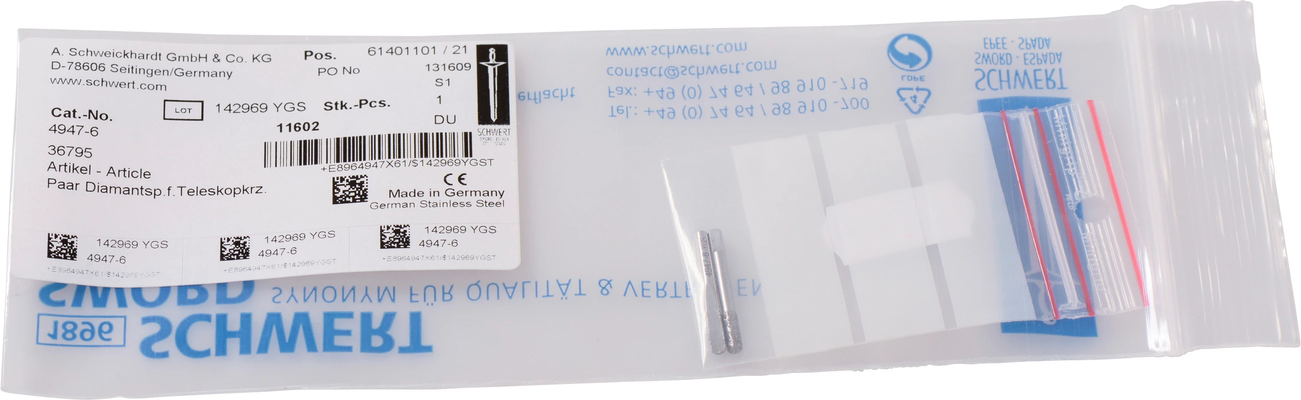 Teleskopkronenzange A. Schweickhardt