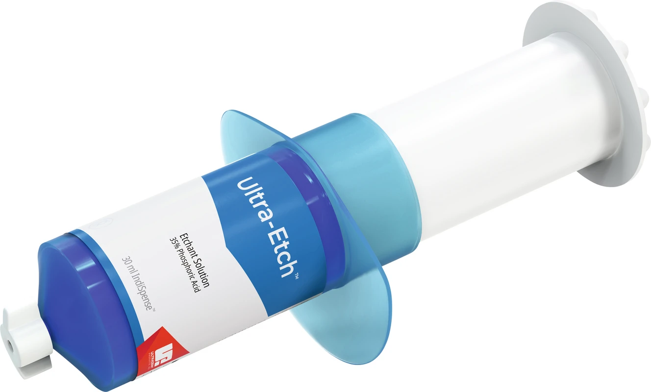 Ultra-Etch™ IndiSpense Set 30 ml IndiSpense Spritze, 20 Blue Micro tips, 20 x 1,2 ml Leerspritzen