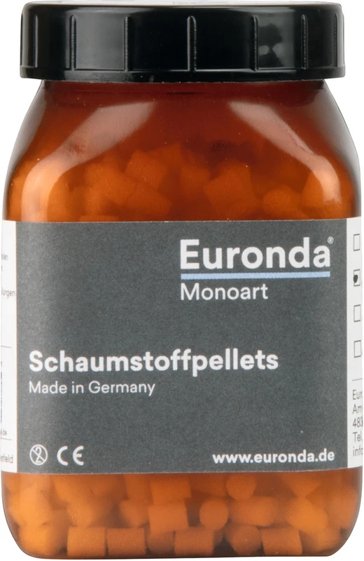 Monoart Schaumstoffpellets Dose 3.000 Stück rund, Ø 4 mm, Größe 1