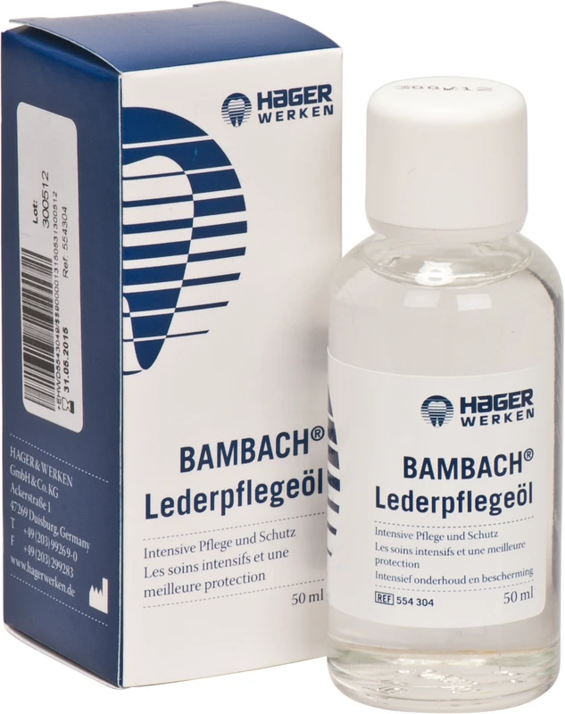 BAMBACH® Lederpflegeöl Hager &amp; Werken