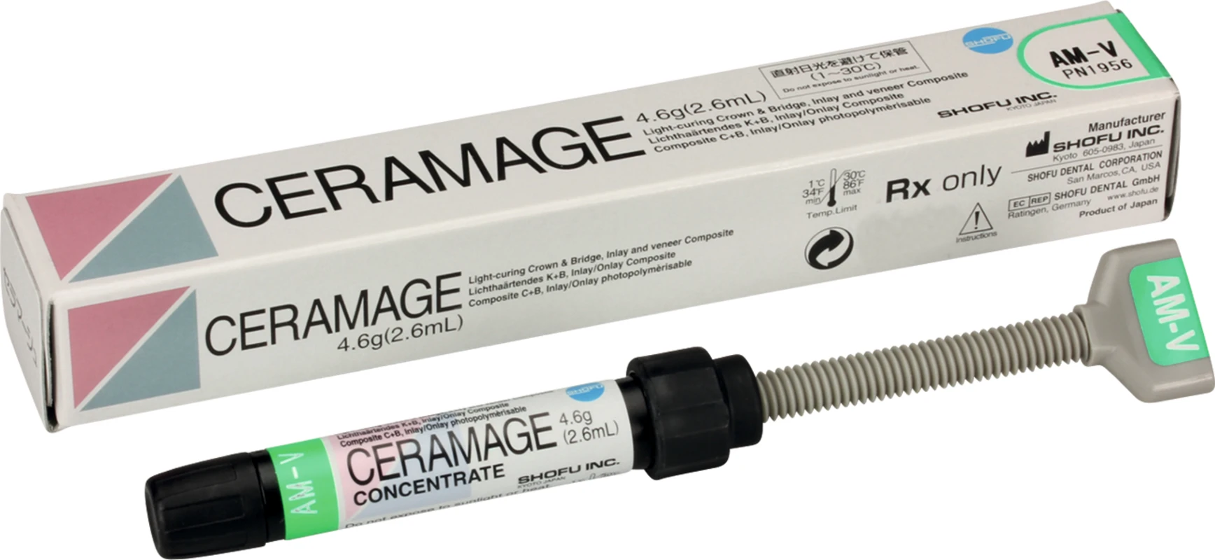 CERAMAGE Spritze 4,6 g effekt AM-V CERAMAGE SHOFU