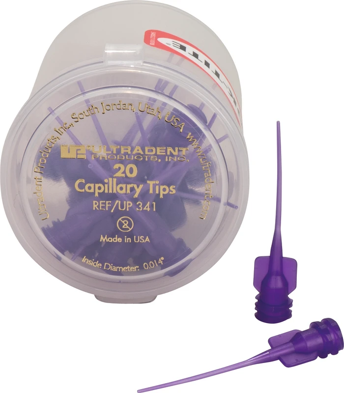 Capillary Tips Packung 20 Tips violett, Spitze Ø 0,36 mm