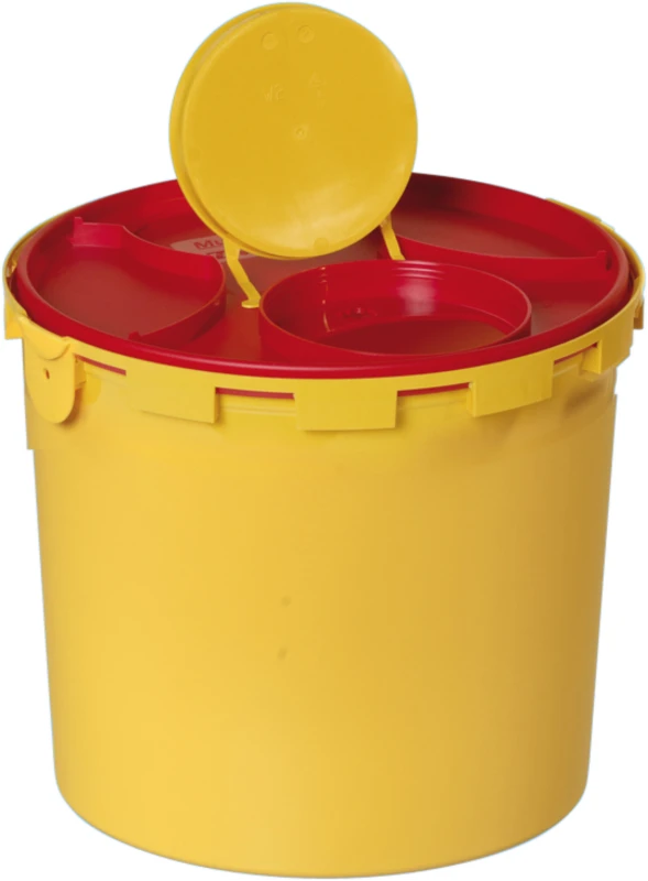 Multi-Safe medi Stück 6 Liter rund, gelb, 195 mm