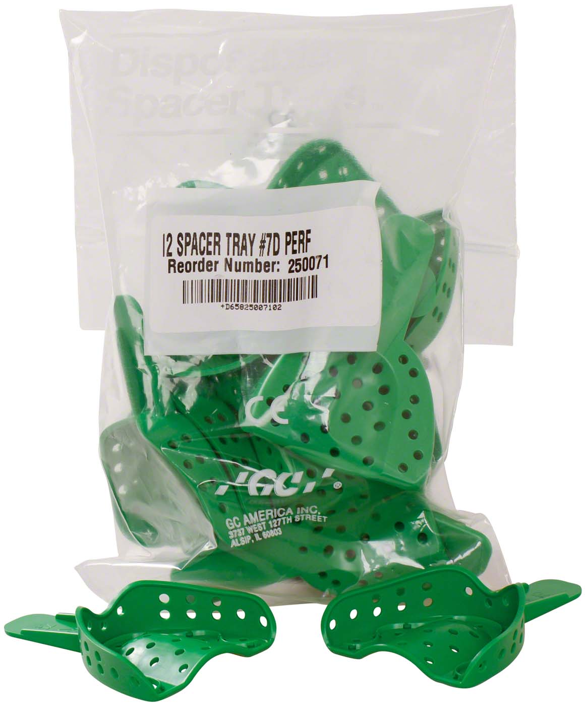 GC COE® Spacer™ Tray regular KS Packung 12 Stück OK-7D, S
