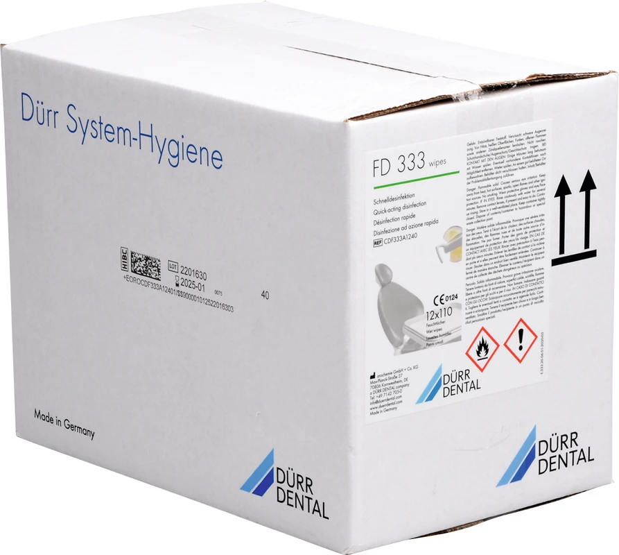FD 333 wipes Flächen-Desinfektion Nachfüllpackung 12 x 110 Stück