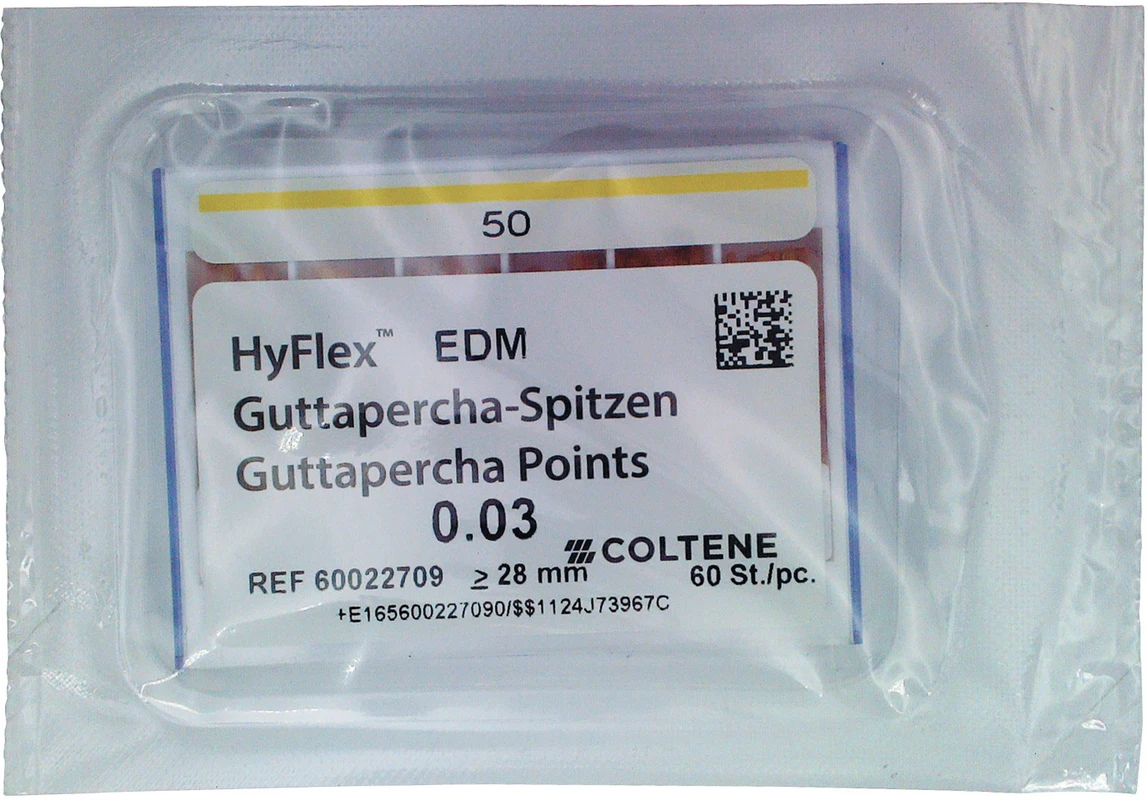 HyFlex™ EDM Guttapercha-Spitzen COLTENE