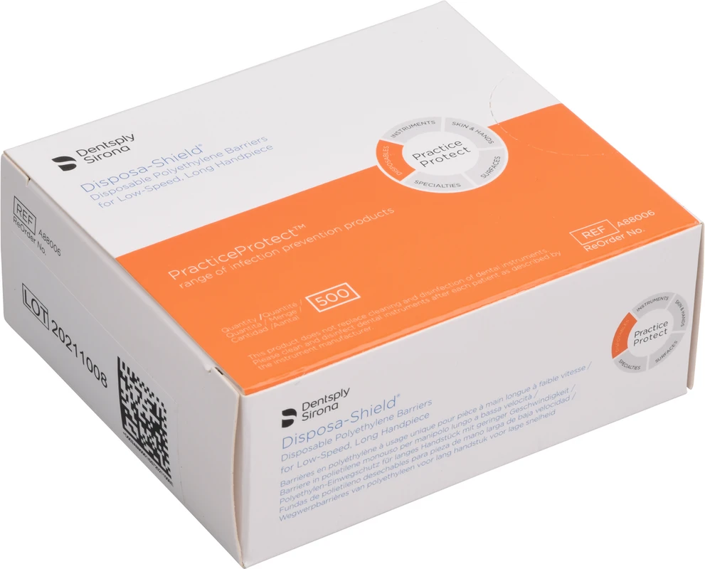 Polyethylen-Einwegschutz für langes Handstück Dentsply Sirona