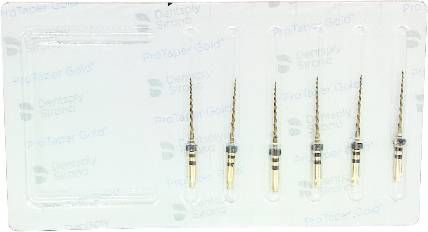 ProTaper Gold® Packung 6 Stück 21 mm, Gr. F4