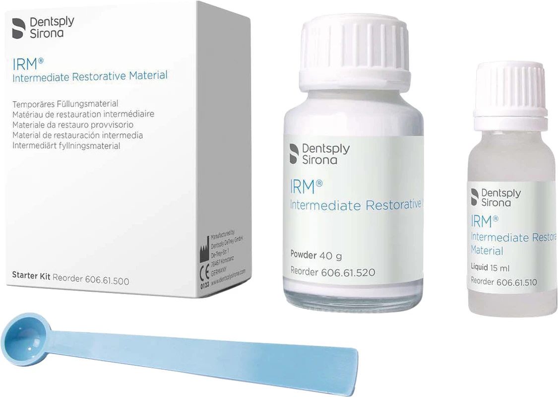 IRM® Einführungspackung 40 g Pulver, 15 ml Flüssigkeit IRM® Dentsply Sirona