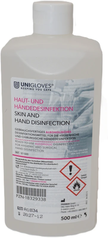 UNIGLOVES Händedesinfektion Unigloves