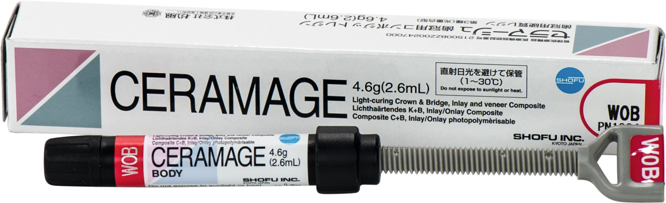 CERAMAGE Spritze 4,6 g dentin W0 CERAMAGE SHOFU
