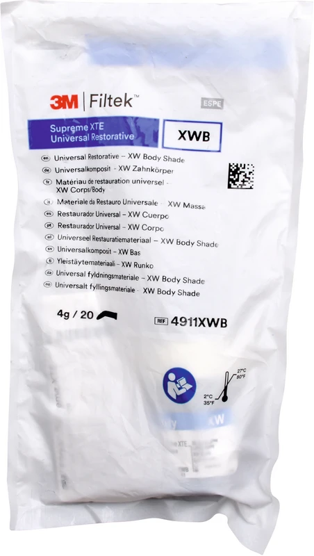 Filtek™ Supreme XTE Universal Packung 20 x 0,2 g Kapsel body extra weiß