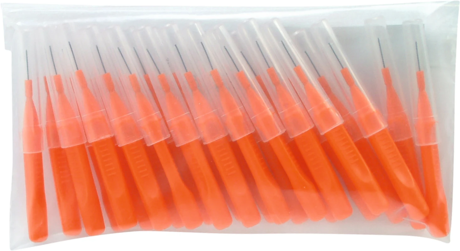 Beyco Brushies Sparbeutel 25 Stück orange Ø 0,45 mm