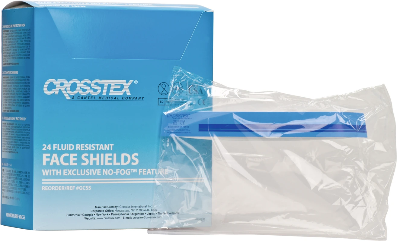 FACE SHIELDS Packung 24 Schutzschilde FACE SHIELDS Omnia