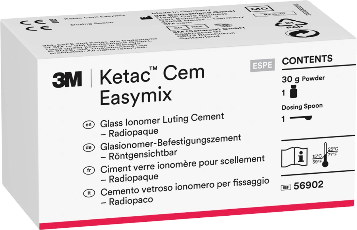 Ketac™ Cem Easymix Packung 30 g Pulver
