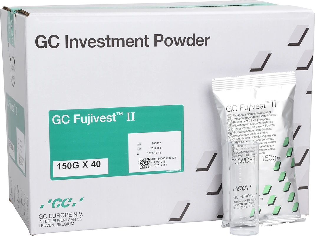 GC Fujivest II® Karton 40 x 150 g Beutel