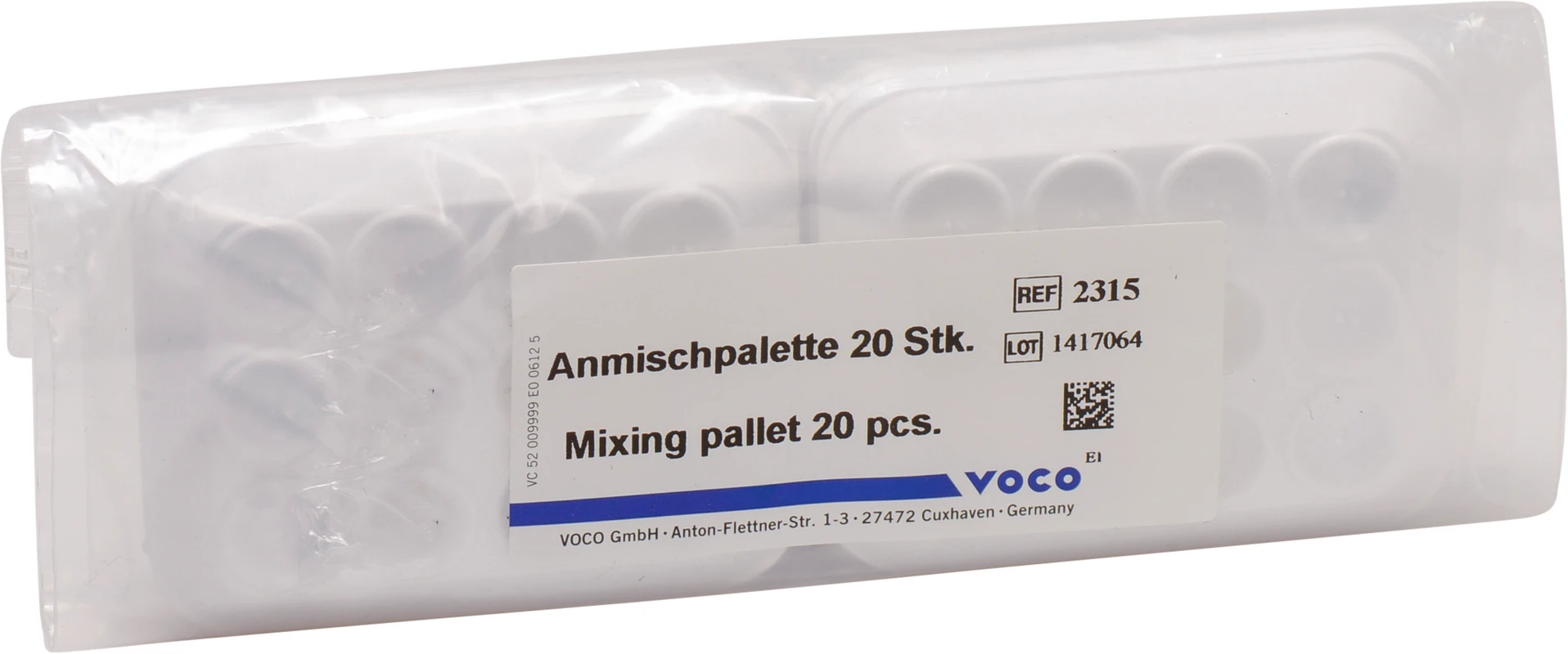 Anmischpaletten Packung 20 Paletten