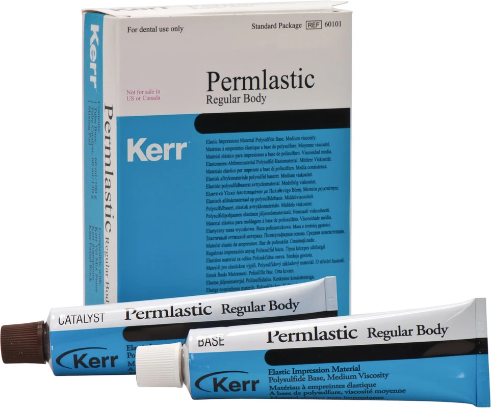 Permlastic™ Packung 100 g Base, 130 g Katalysator, Regular Body, 1 Mischblock