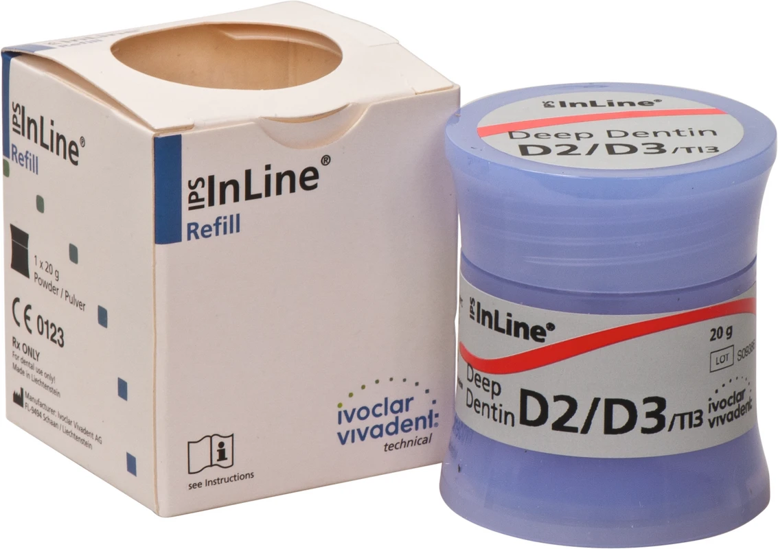 IPS InLine® Dose 20 g Pulver deep dentin D2/D3