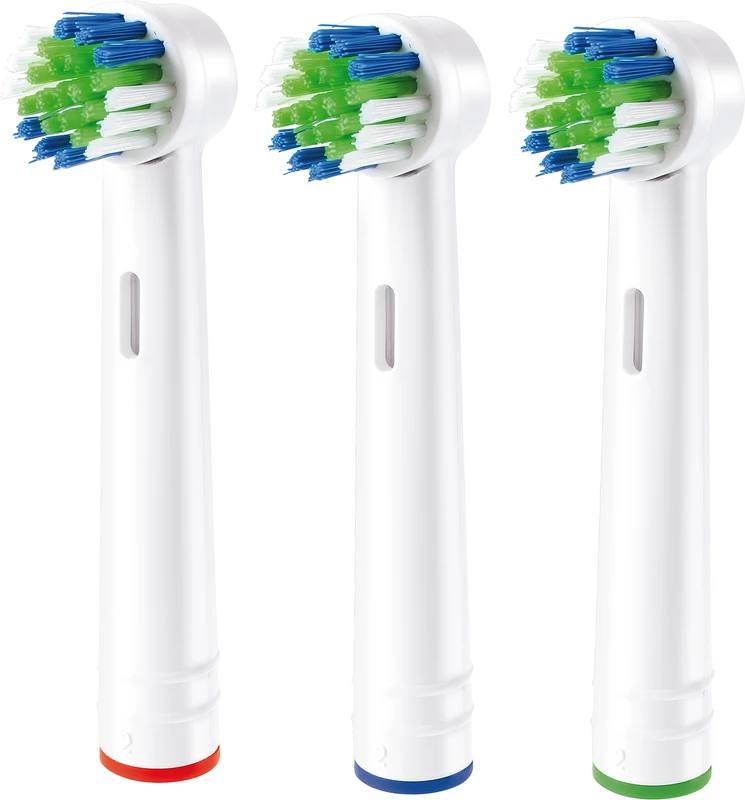 Omni Indikator Aufsteckzahnbürsten Packung 3 Stück medium