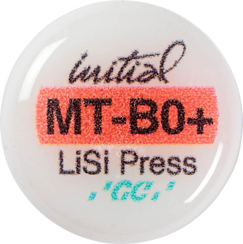 GC Initial™ LiSi Press Packung 5 x 3 g Rohling B0+ MT