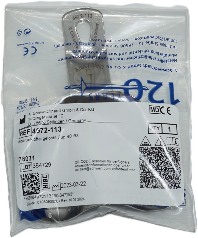 Abformlöffel bezahnt A. Schweickhardt