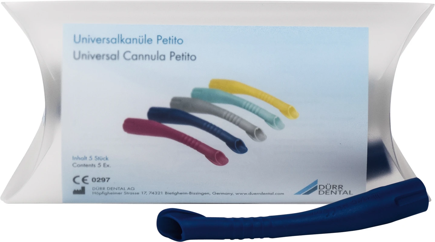 Universalkanülen Petito Packung 5 Stück Ø 16 mm, blau